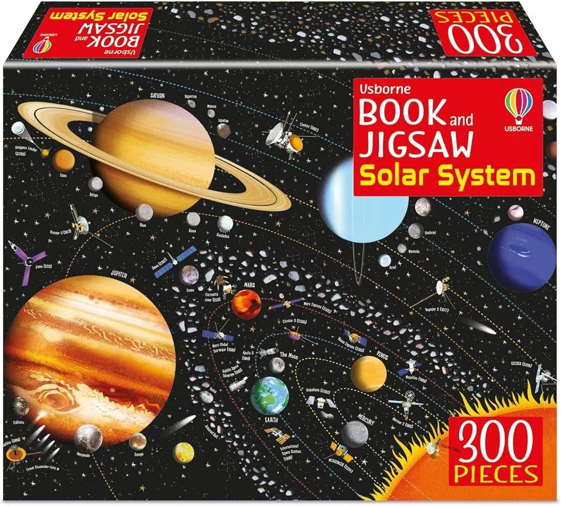 Usborne Book and Jigsaw The Solar System