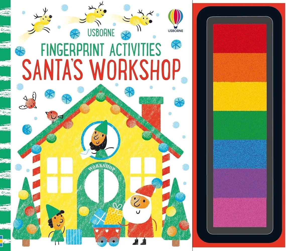 Fingerprint Activities Santa's Workshop