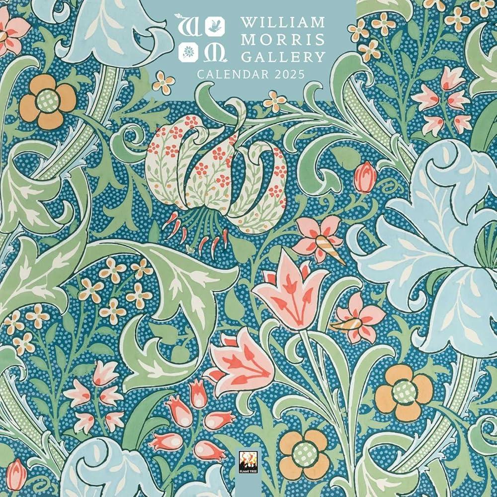 William Morris Gallery Wall Calendar 2025 (Art Calendar)