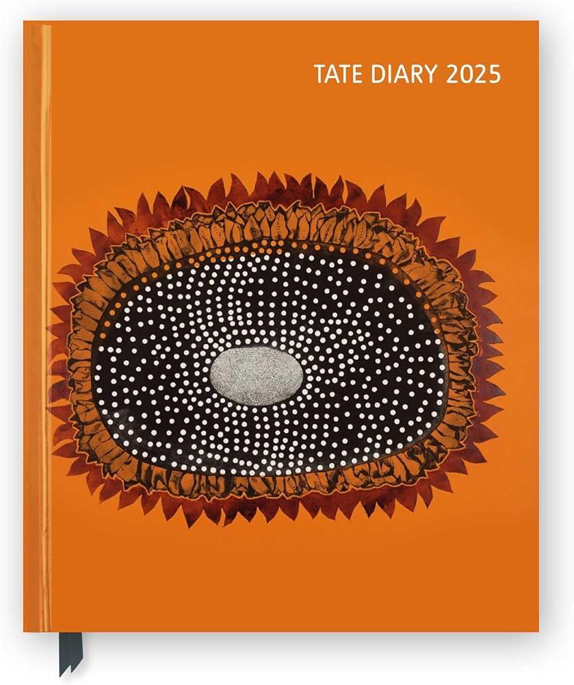 Tate 2025 Desk Diary Planner - Week to View, Illustrated throughout