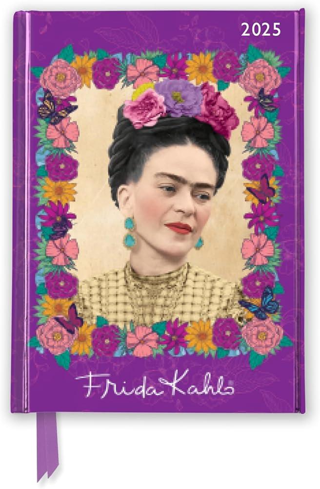 Frida Kahlo 2025 Luxury Pocket Diary Planner - Week to View