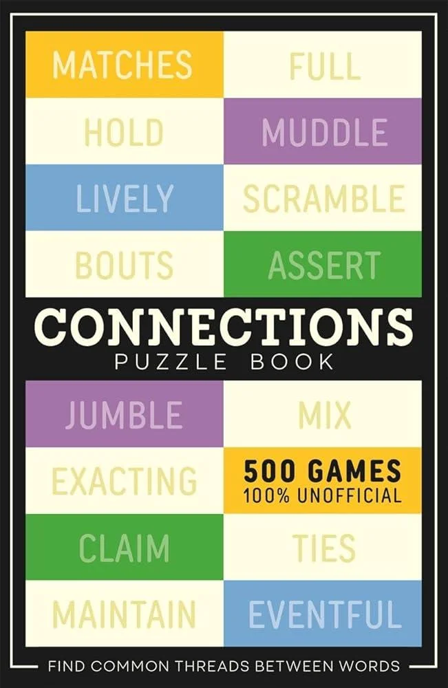 Connections : 500 games to play in this unofficial puzzle book