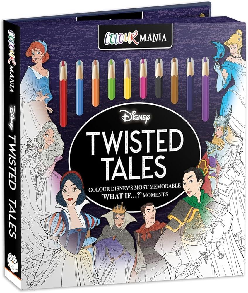 Disney: Twisted Tales Colourmania