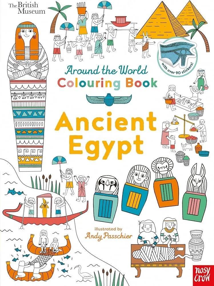 British Museum: Around the World Colouring: Ancient Egypt