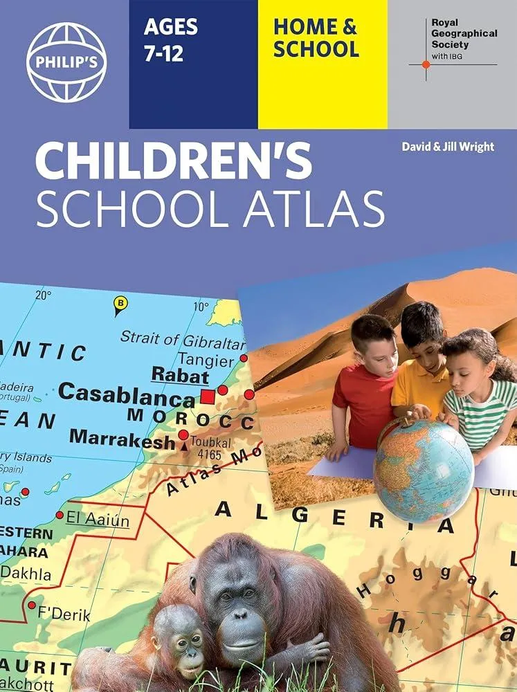 Philip's RGS Children's  School Atlas : Hardback 17th edition