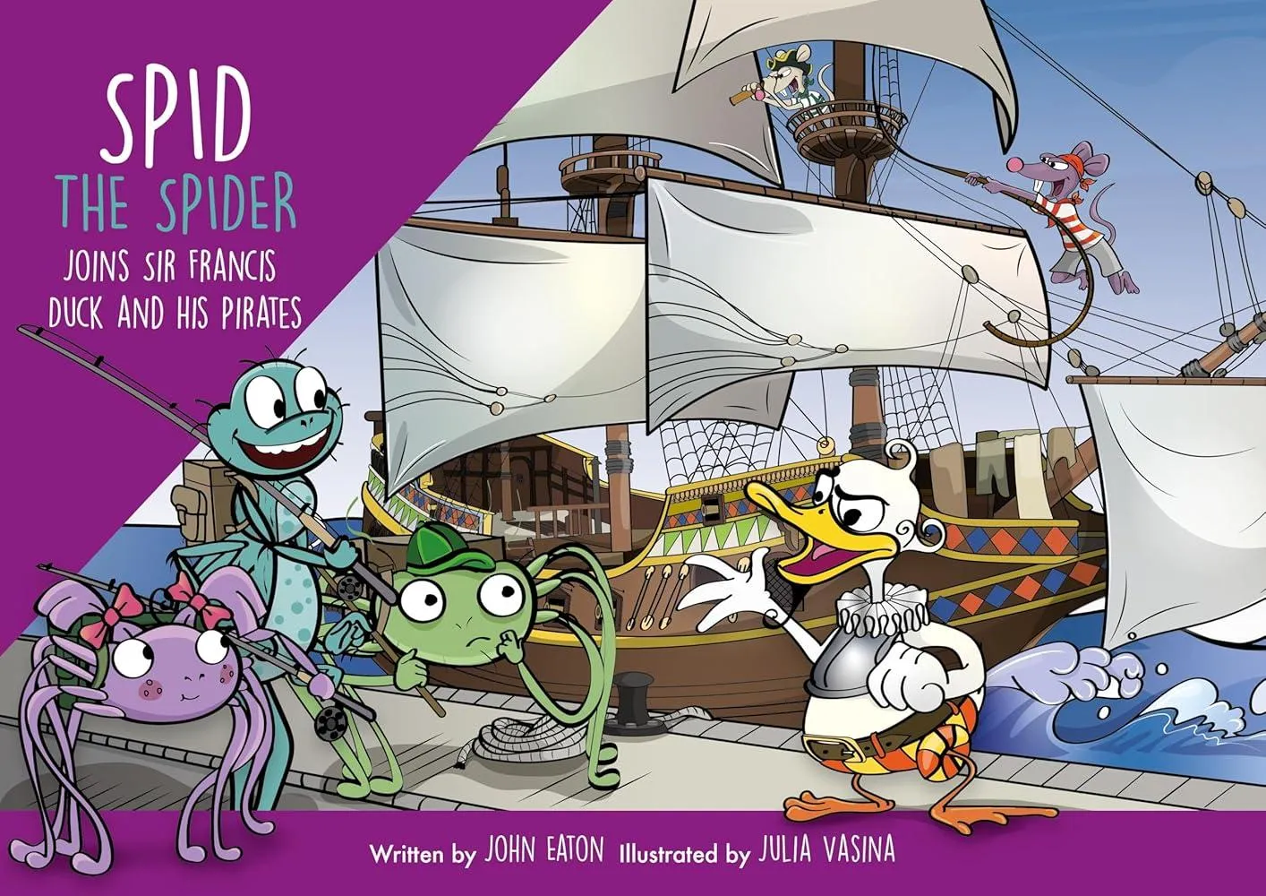 Spid the Spider Joins Sir Francis Duck and his Pirates : 12