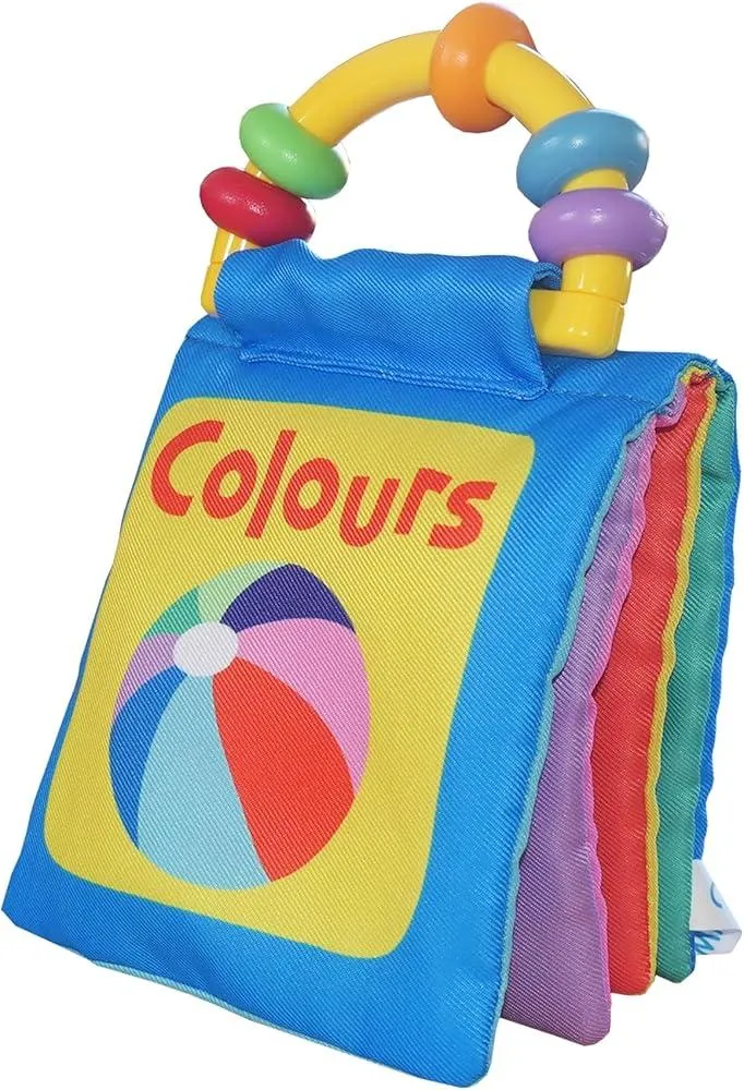 Happy Baby Colours : Rattle and Cloth Book