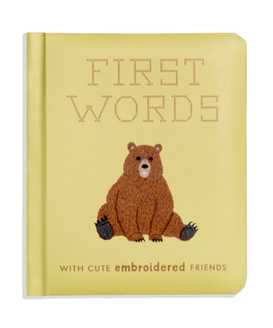 First Words with Cute Embroidered Friends