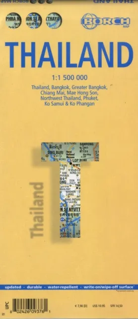 Thailand, Borch Map