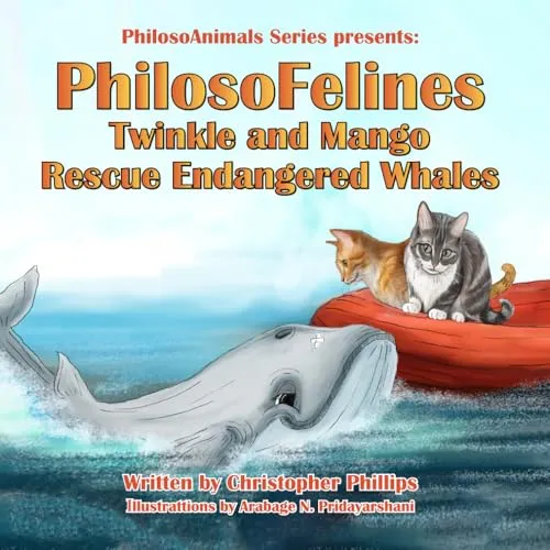 PhilosoFelines Twinkle and Mango Rescue Endangered Whales