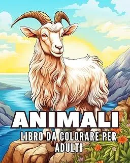 Animali - Libro da Colorare per Adulti : 50 Favolose Ragioni per l'Amore tra l'Uomo e la Natura