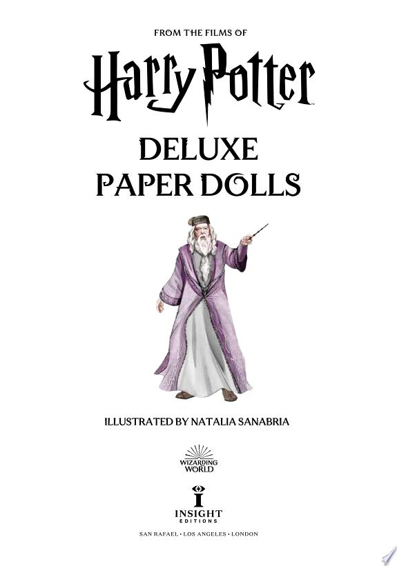 Harry Potter Deluxe Paper Dolls