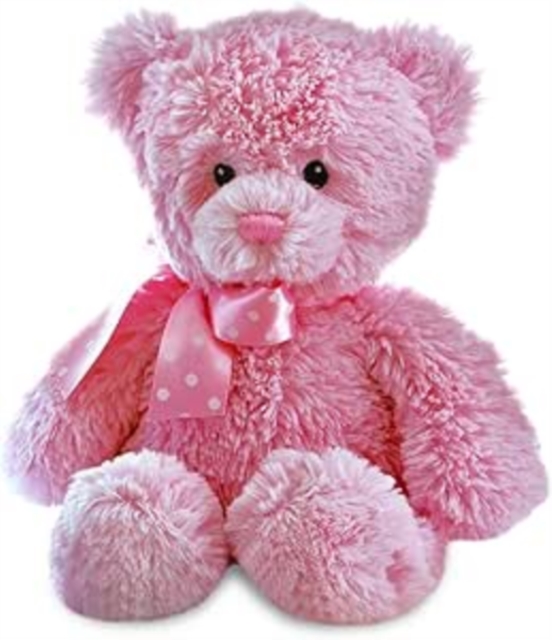 Soft Toy Yummy Bear - Pink 12In