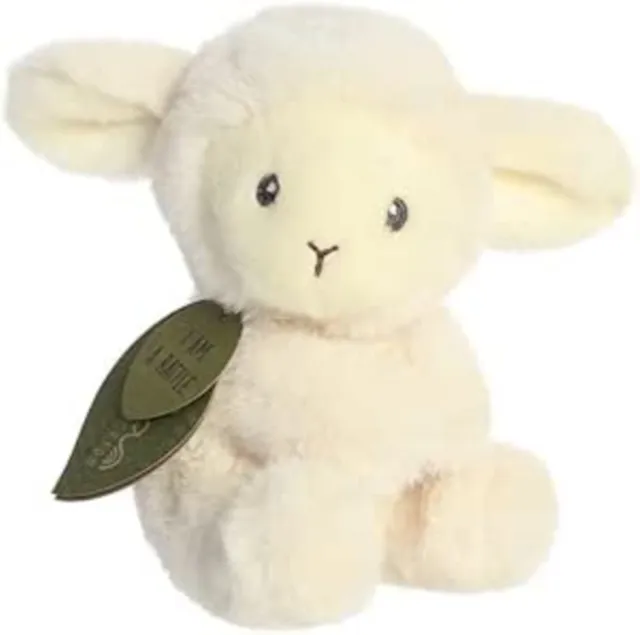 Soft Toy Ebba Eco Laurin Lamb Rattle 6In