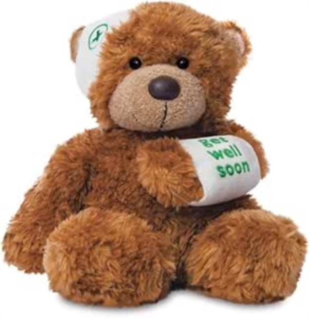 Soft Toy Bonnie Brown Get Well Soon 9In
