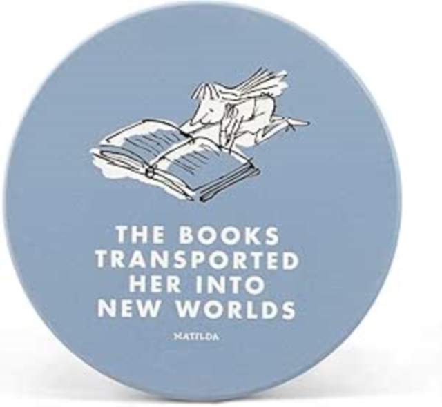 Coaster Single Ceramic - Roald Dahl (Matilda)