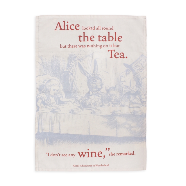 Tea Towel Recycled Cotton - Pulteney Press (Alice)