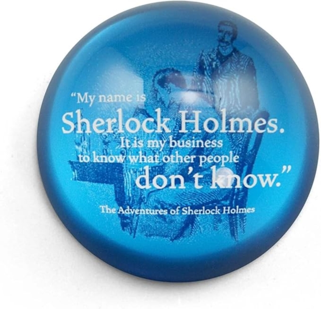 Paperweight Boxed (70mm) - Pulteney Press (Sherlock Holmes)