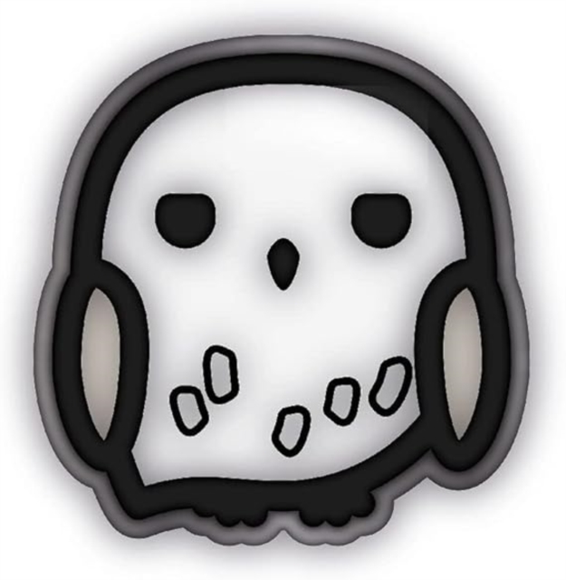 Pin Badge - Harry Potter Kawaii (Hedwig)