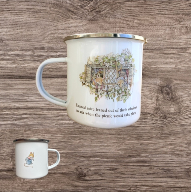 Brambly Hedge Spring Story Enamel Mug