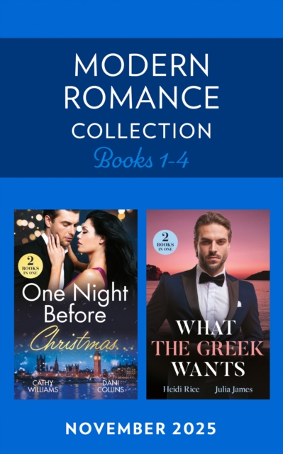 Modern Romance November 2025 Books 1-4