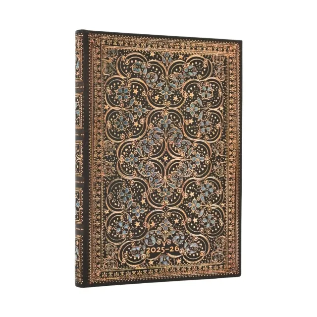 2026 Restoration (The Queen’s Binding) Midi 18-month Horizontal Hardcover Flexi Dayplanner 2025-2026 (Elastic Band Closure)