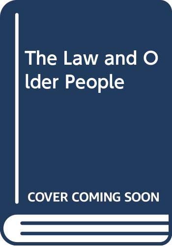 Older Persons and the Law