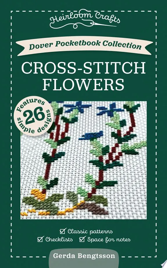 Dover Pocketbook Collection : Cross-Stitch Flowers