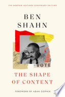 The Shape of Content