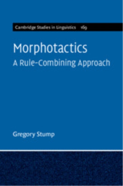 Morphotactics