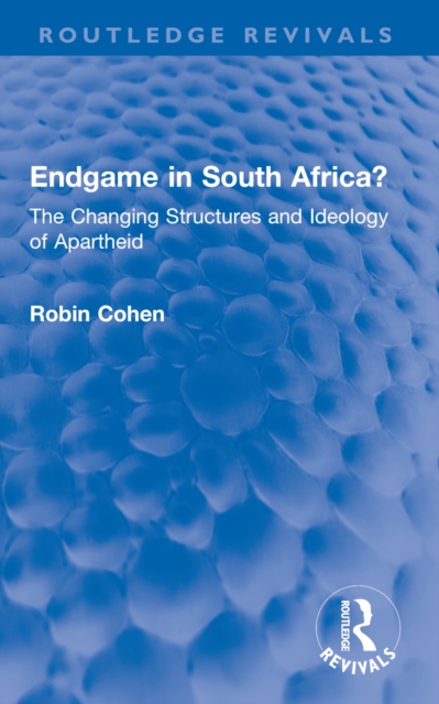 Endgame in South Africa?