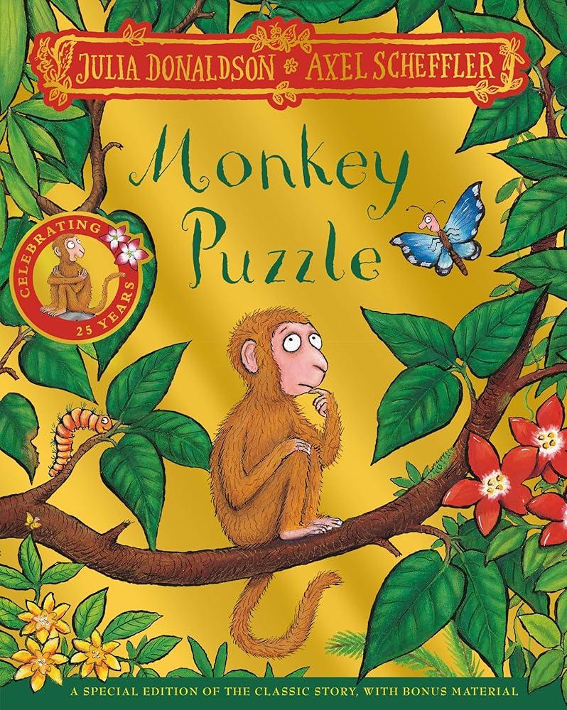 Monkey Puzzle 25th Anniversary Edition : with a shiny gold foil cover and fun activities to make and do!