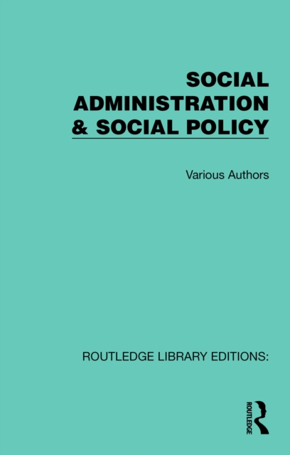 Routledge Library Editions