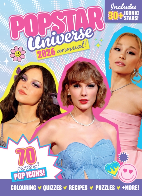 Popstar Universe Annual 2026 – The Perfect Book for Young Pop-Lovers and Taylor Swift Superfans Aged 5-12 Years, Packed with Colouring, Puzzles, Quizzes and More!