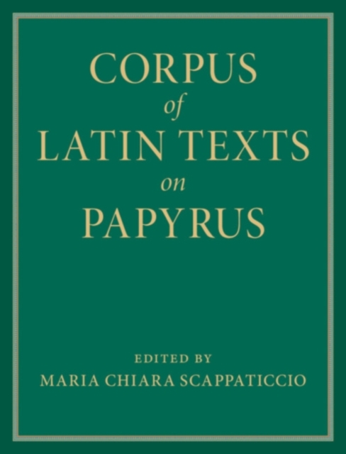 Corpus of Latin Texts on Papyrus 6 Volume Hardback Set