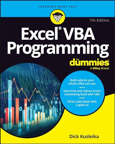 Microsoft 365 Excel VBA Programming For Dummies