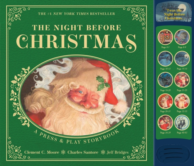 The Night Before Christmas Press and   Play Storybook