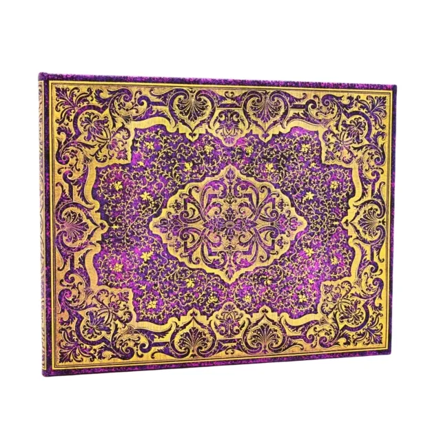 Picaresque Unlined Hardcover Guest Book (Elastic Band Closure)