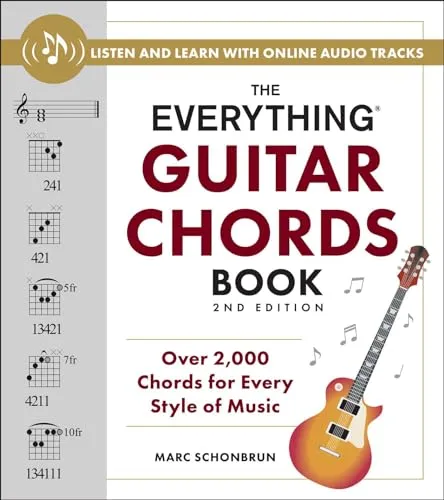 The Everything Guitar Chords Book, 2nd Edition : Over 2,000 Chords for Every Style of Music