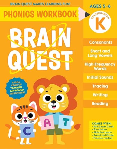 Brain Quest Phonics Workbook