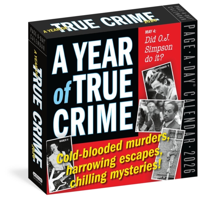 Year of True Crime Page-A-Day® Calendar 2026