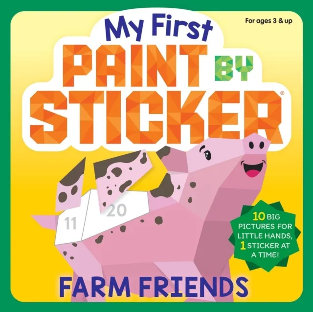 My First Paint by Sticker