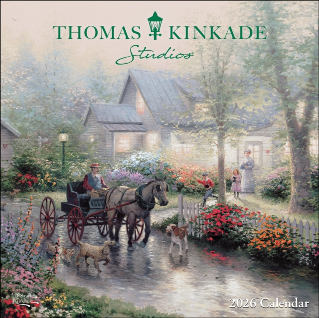 Thomas Kinkade Studios 2026 Mini Wall Calendar
