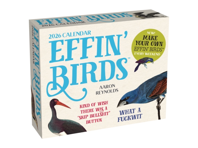 Effin' Birds 2026 Day-to-Day Calendar