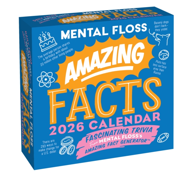 Amazing Facts from Mental Floss 2026 Day-to-Day Calendar
