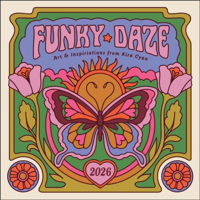 Kira Cyan 2026 Wall Calendar