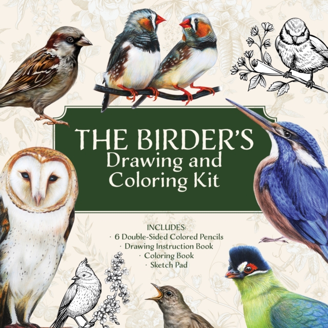 The Birder’s Drawing and Coloring Kit