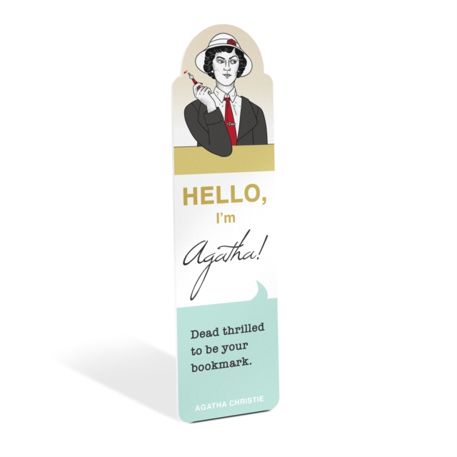 Knock Knock Hello, I’m Agatha! Literary Bookmark