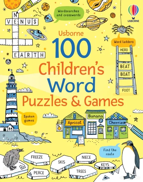 100 Children's Word Puzzles and Games