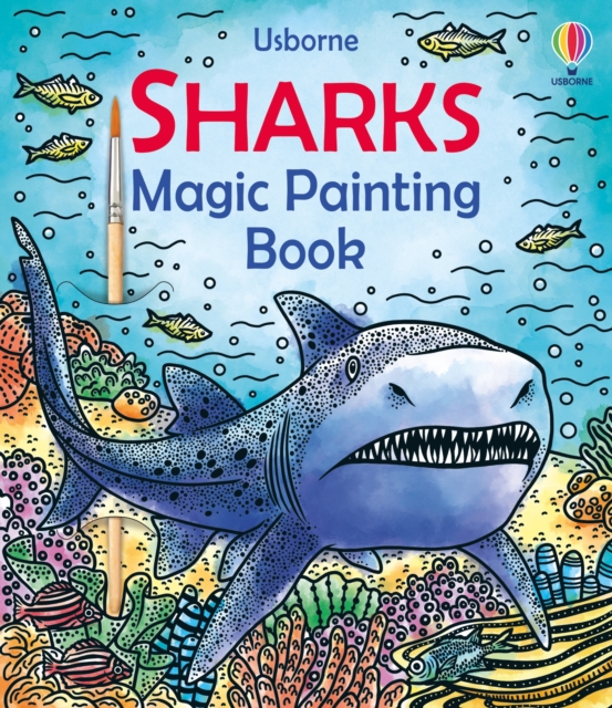 Sharks Magic Painting Book